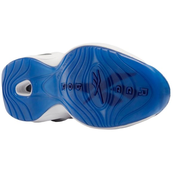 Reebok Question Mid 'Blue Toe' Basketball Shoes - Picture 5 of 6